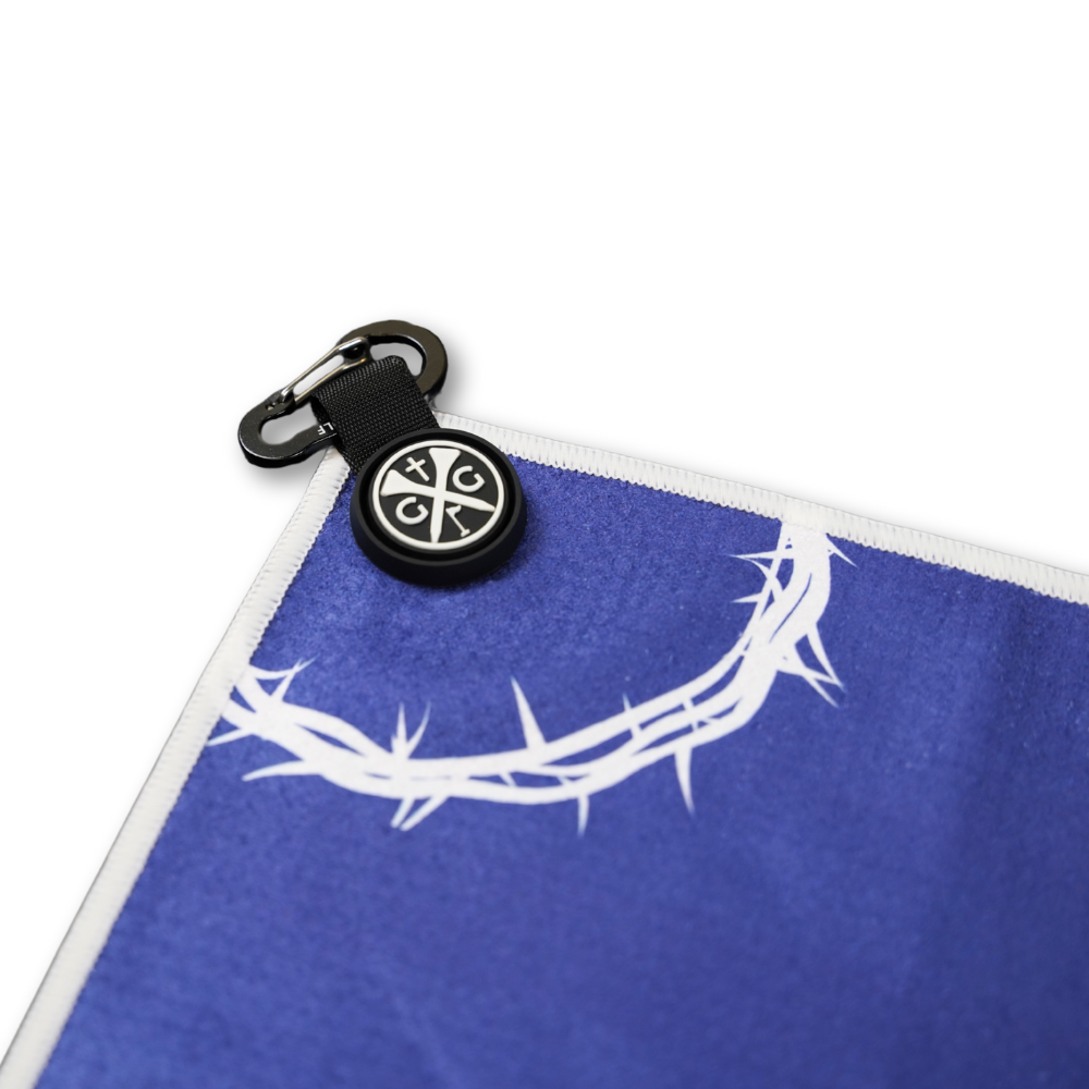 Proverbs 3:5 Magnetic Towel - Blue