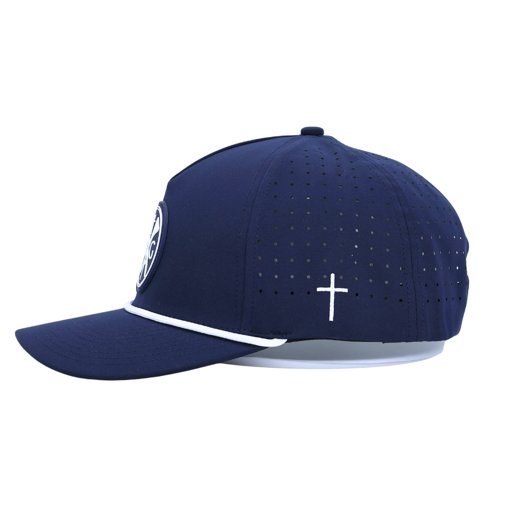 Navy Classic Gospel Golf Snapback Hat