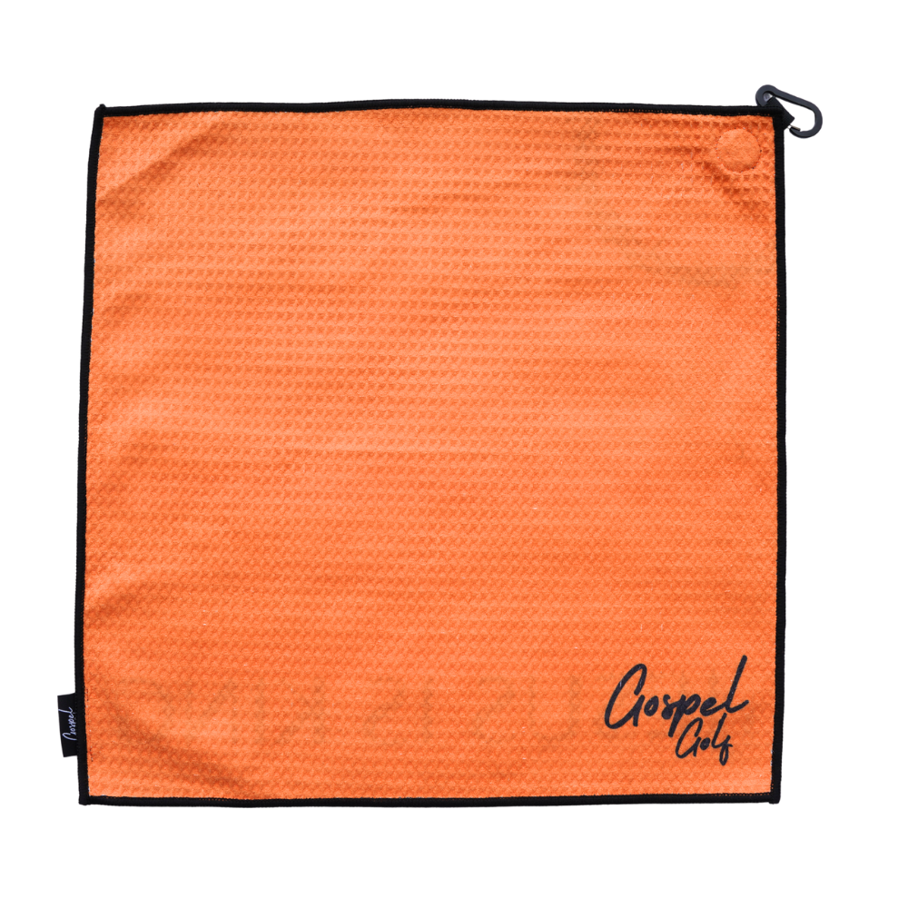 Jesus is King Magnetic Towel - Orange