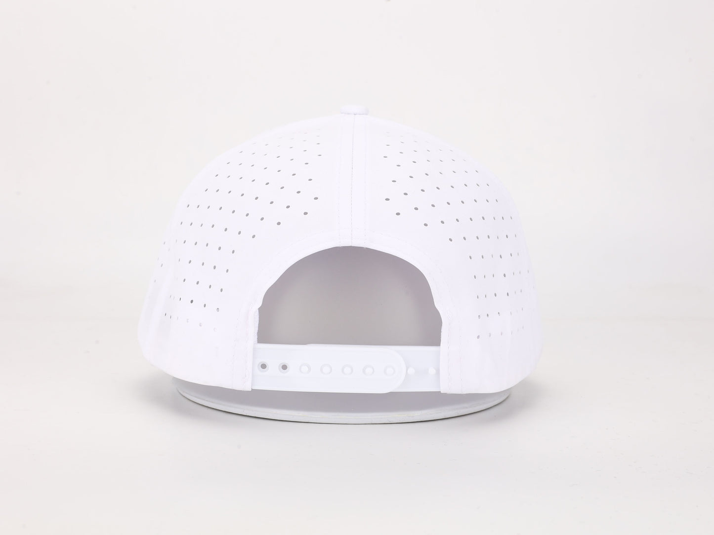 Gospel Golf Cursive White Snapback Hat