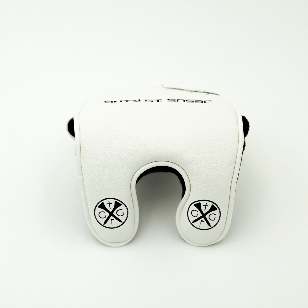 Center Shaft Putter Cover - White