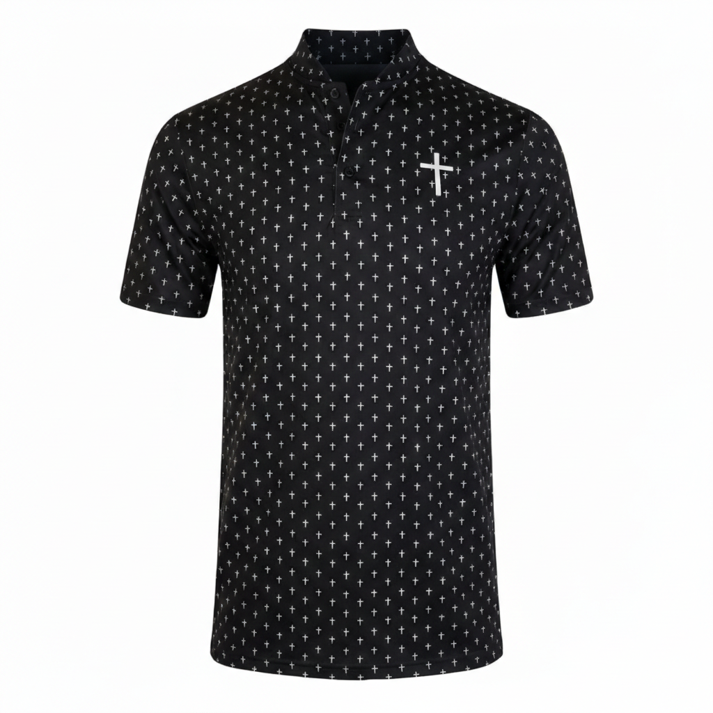 The Cross Blade Polo - Black