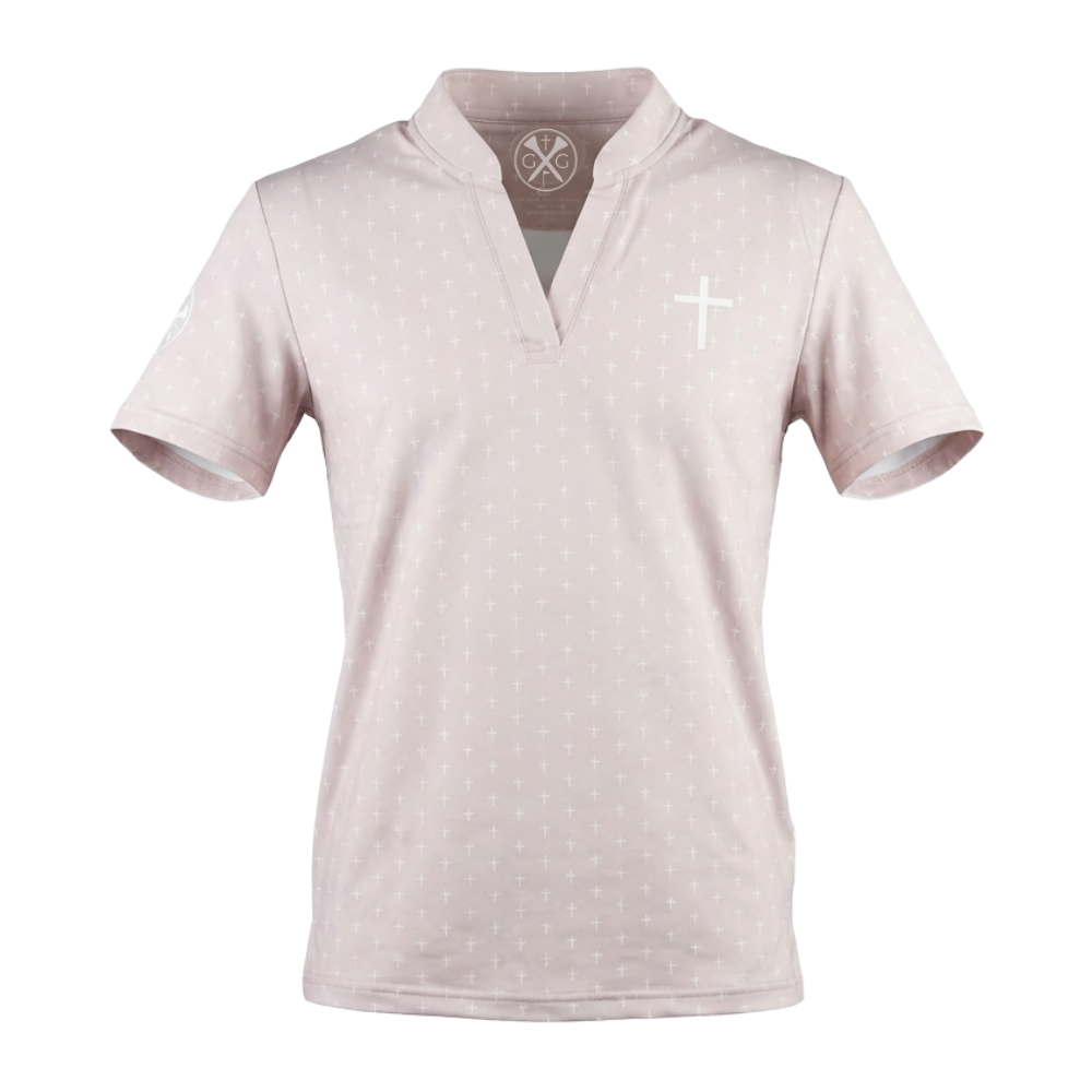 The Cross Female Polo - Pink