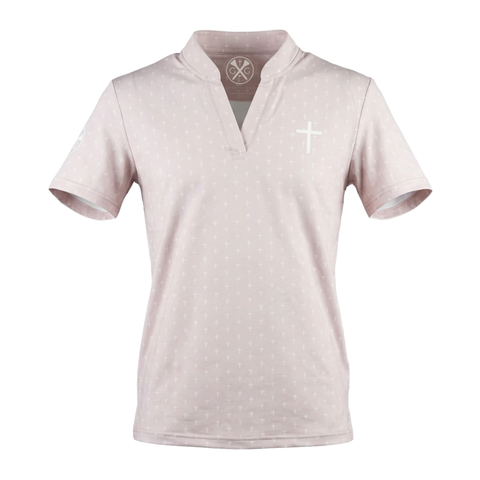 The Cross Female Polo - Pink
