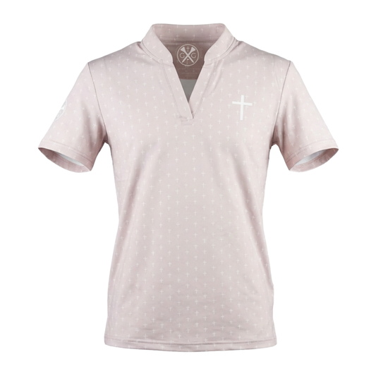 The Cross Female Polo - Pink