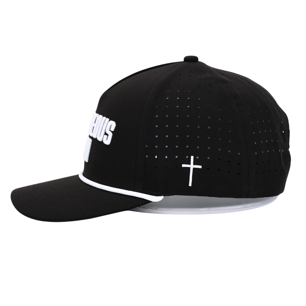 Black Courageous Faith Snapback Hat