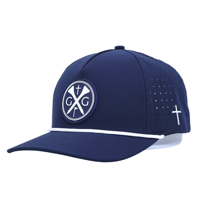 Navy Classic Gospel Golf Snapback Hat