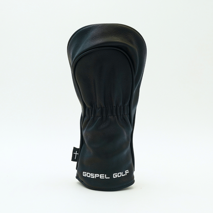 3 Wood Head Cover - Black