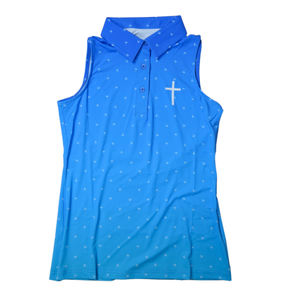 Palm Sunday Female Sleeveless Polo