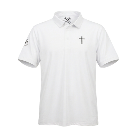 Gospel Golf White Polo