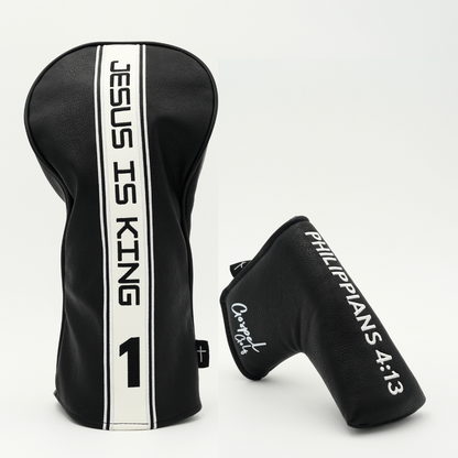 Black Head Cover Bundle - Driver + Blade