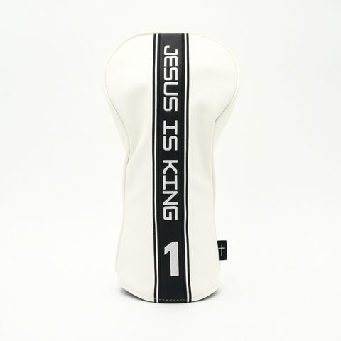 Driver Head Cover - White