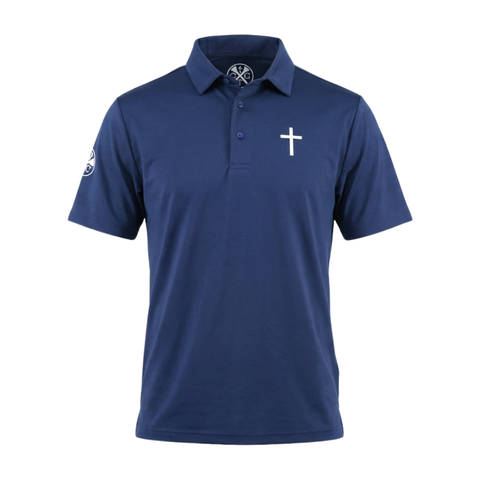 Gospel Golf Navy Polo