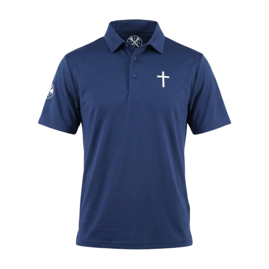Gospel Golf Navy Polo