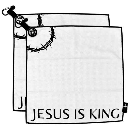 Magnetic Bible Verse Golf Towel - 2 Pack