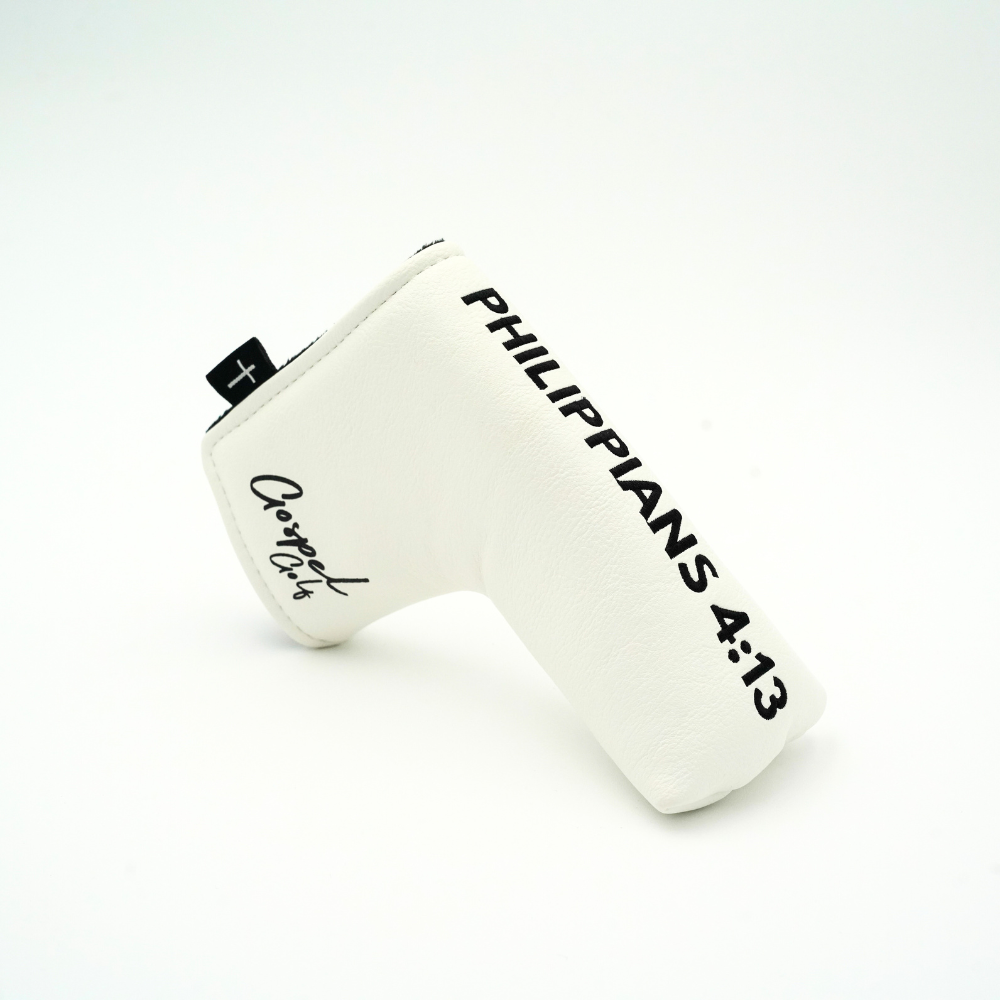Blade - Verse, Leather Putter Cover White