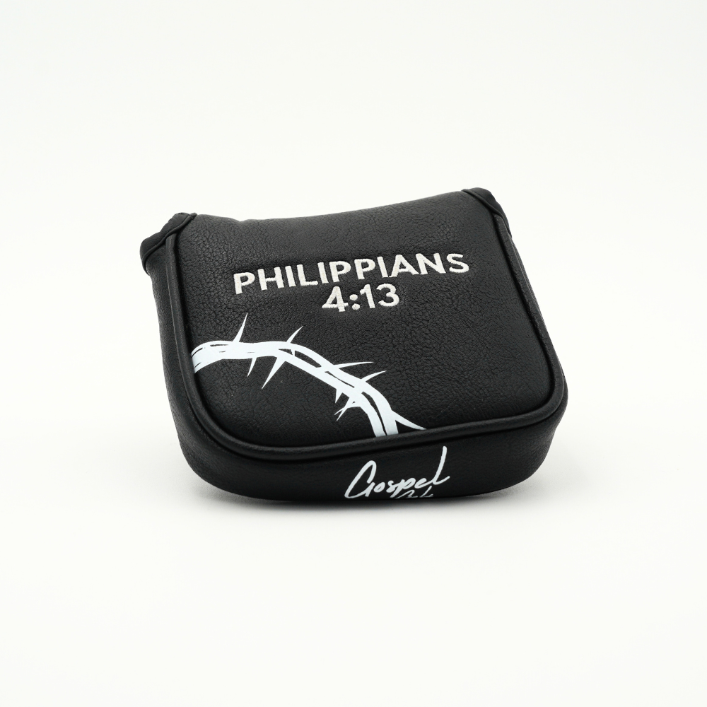 Mallet - Verse, Leather Putter Cover Black