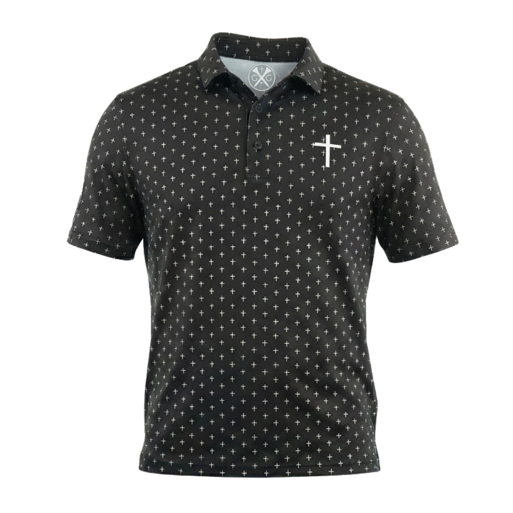 The Cross Blade Polo - Black