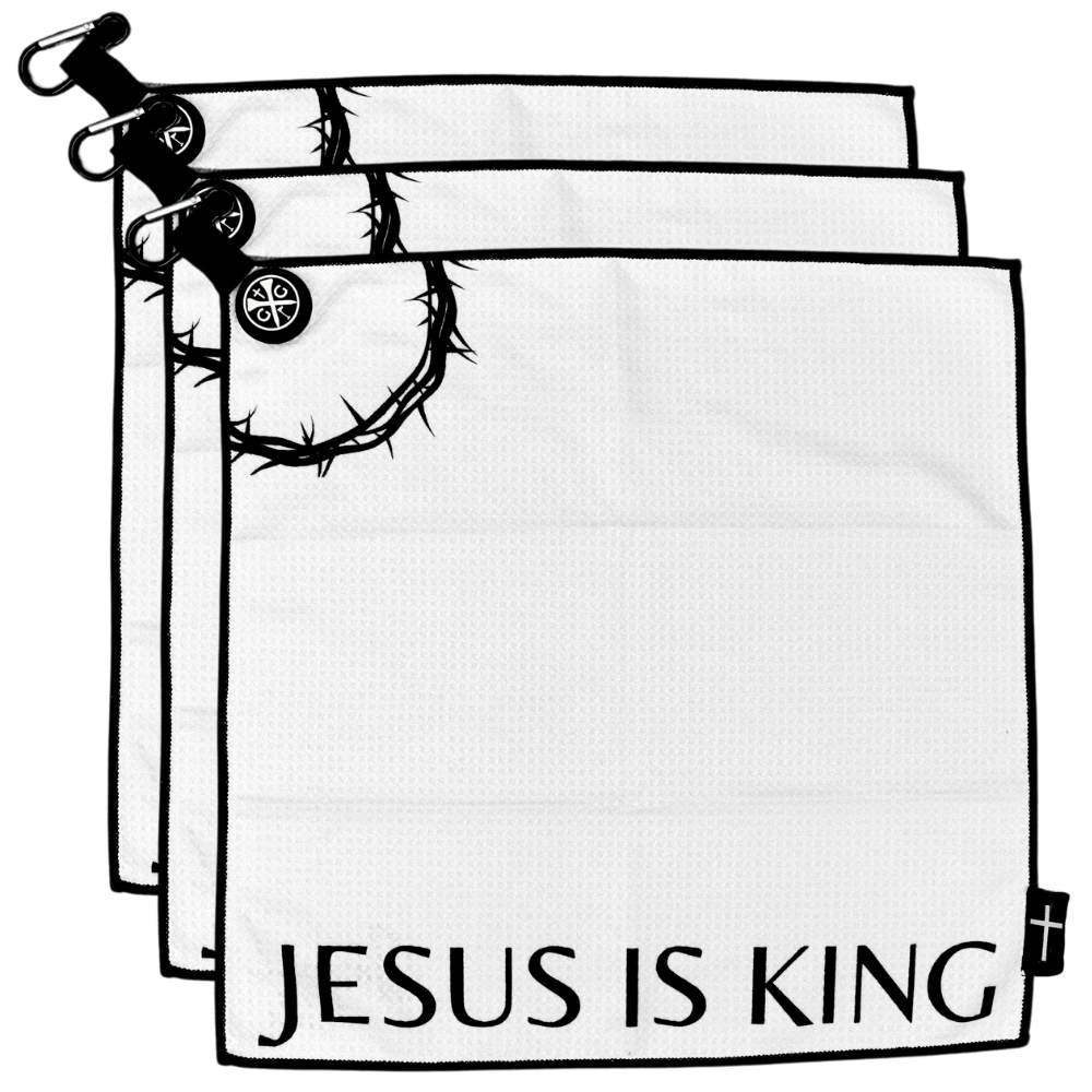 Magnetic Bible Verse Golf Towel - 3 Pack