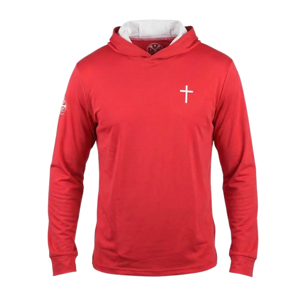 Gospel Golf Red Hoodie
