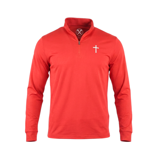 Gospel Golf Red Q-Zip