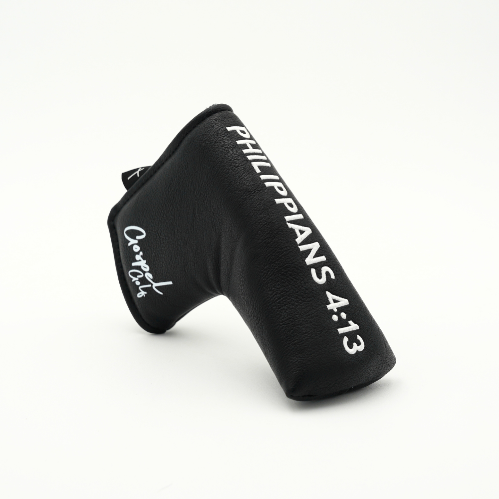 Phil 4:13 Blade Putter Cover (Black)