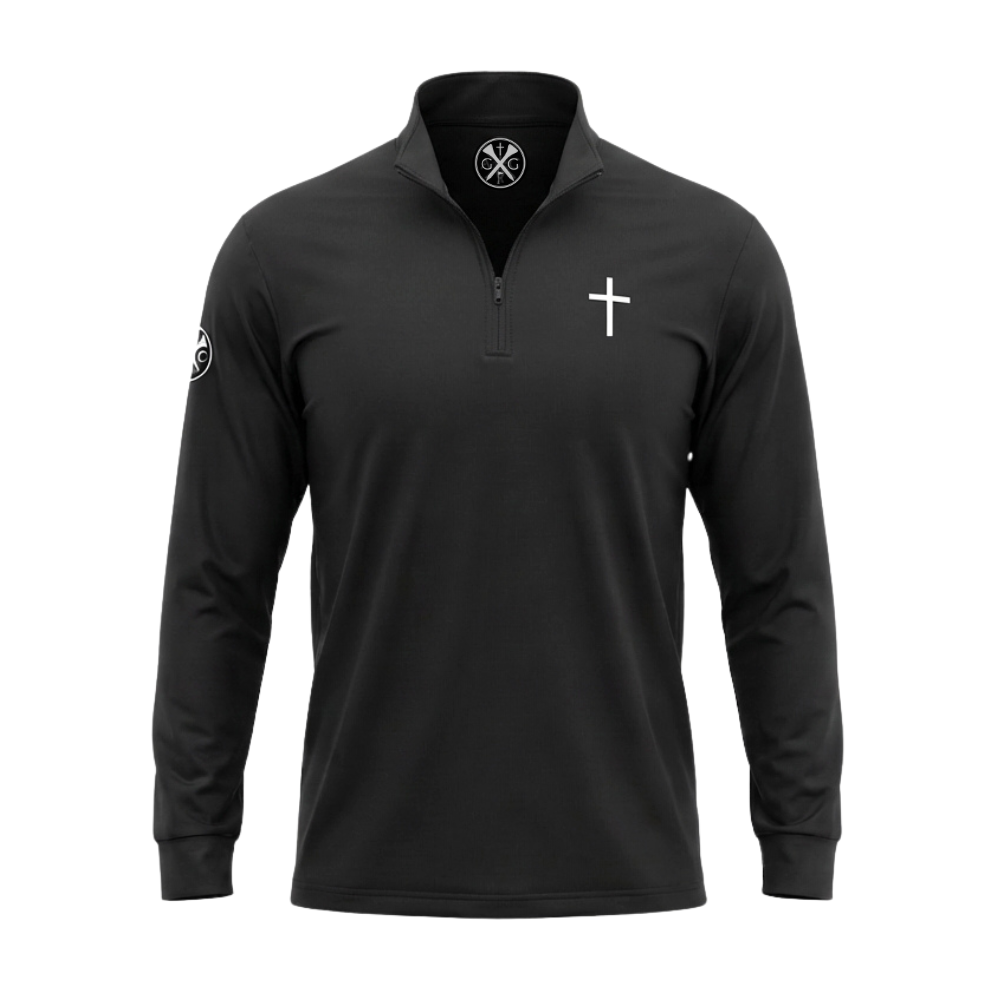 Gospel Golf Black Q-Zip