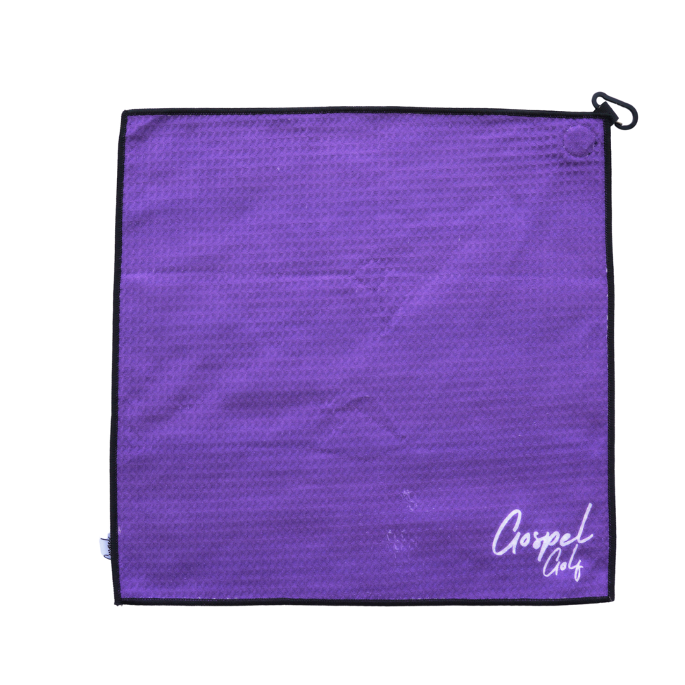 Jesus is King Magnetic Towel - Purple