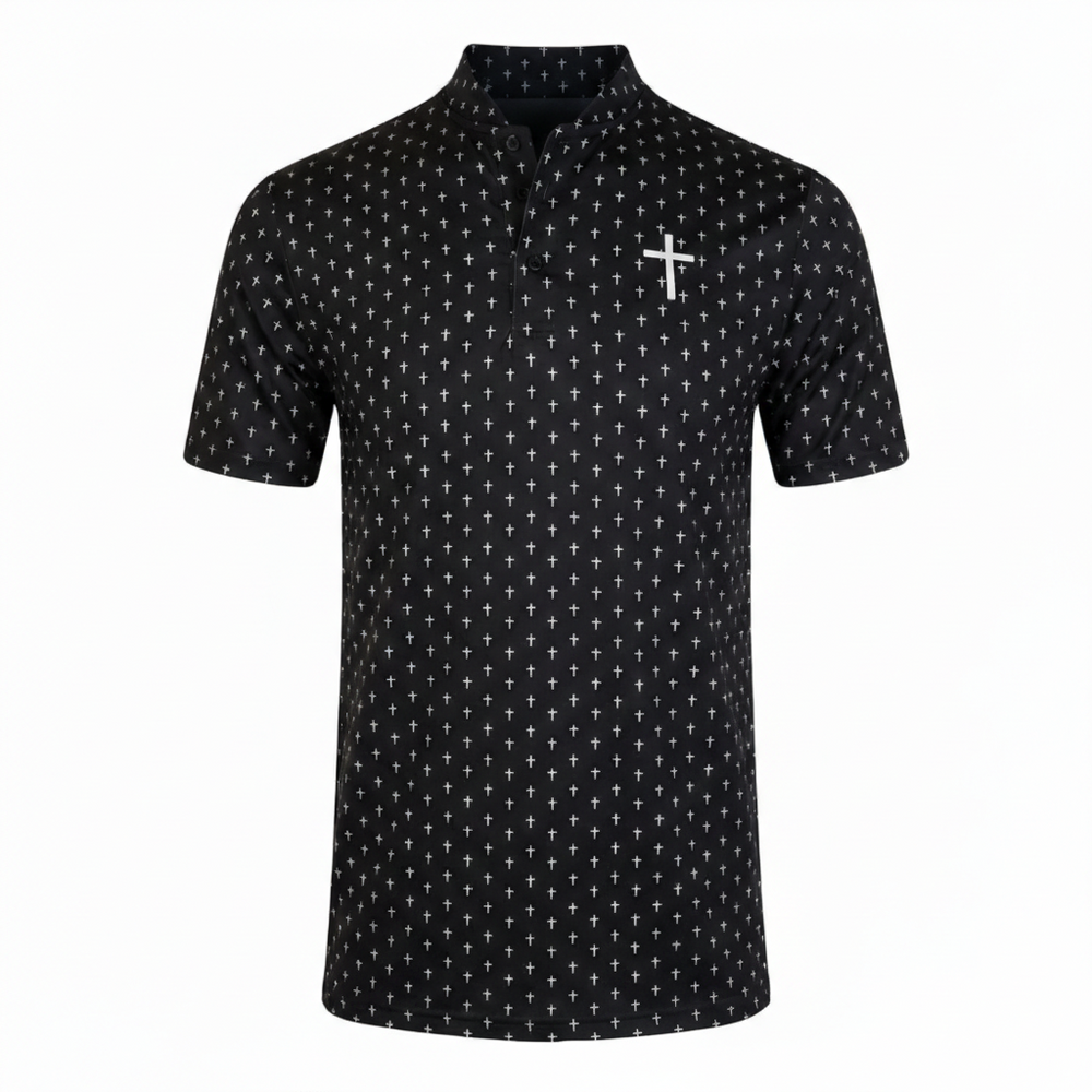 The Cross Blade Polo - Black