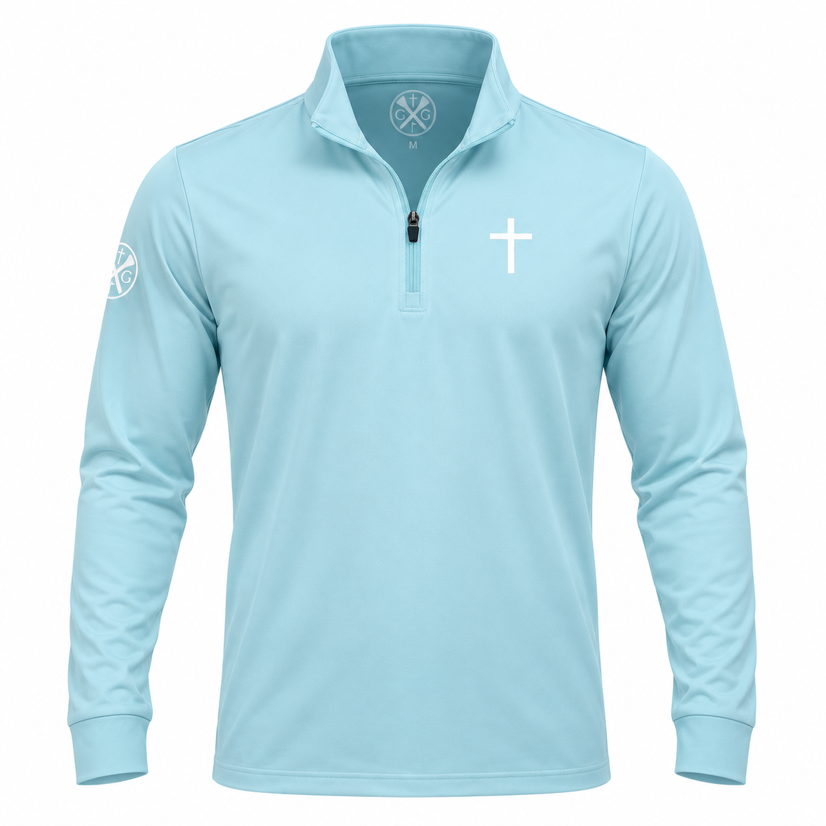 J316 Q-Zip - Light Blue