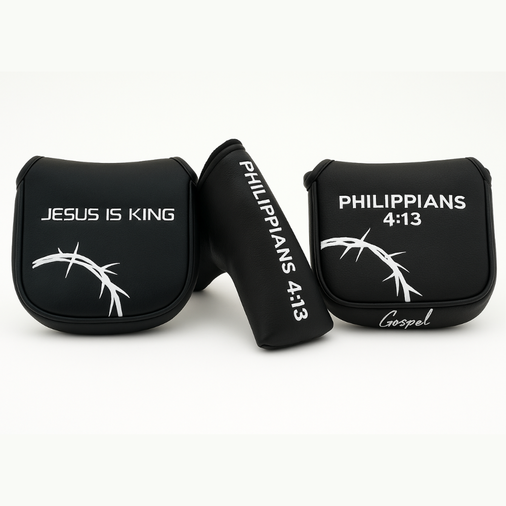 Gospel Golf Complete Headcover Set - Black